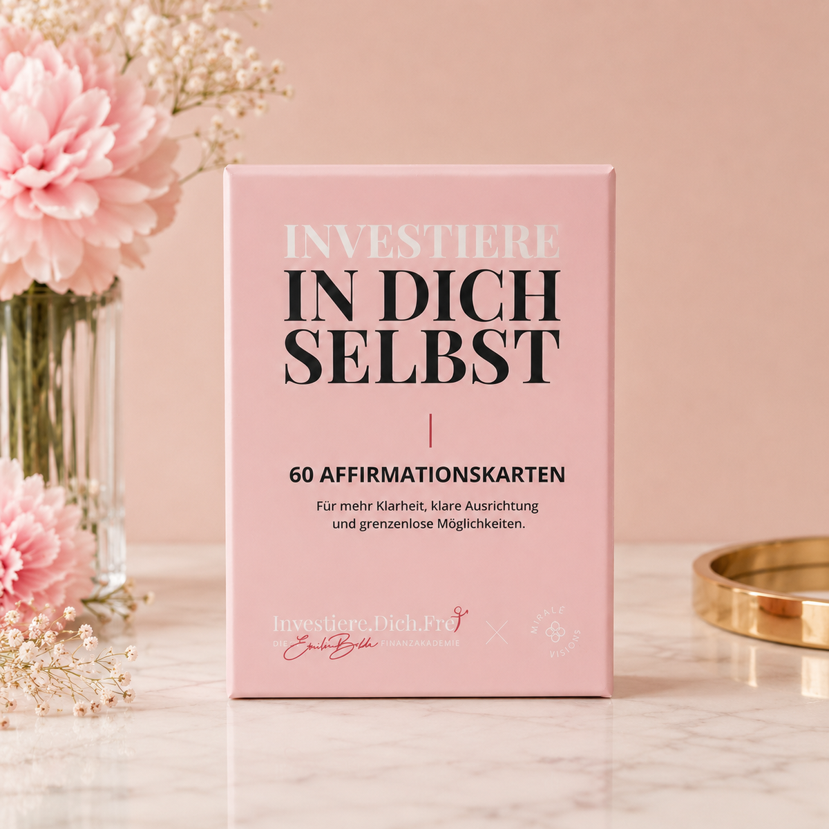 Affirmationskarten "Investiere in dich selbst"