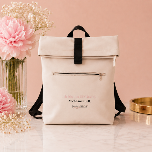 Rolltop Rucksack "Ich bin das Upgrade"